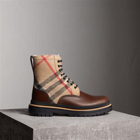 burberry men boots|Burberry men's designer boots.